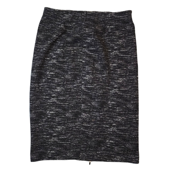 Halogen Full Zip Skirt Size 1 Large Grey Pencil Skirt - Picture 1 of 4